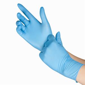 Nitrile gloves blue